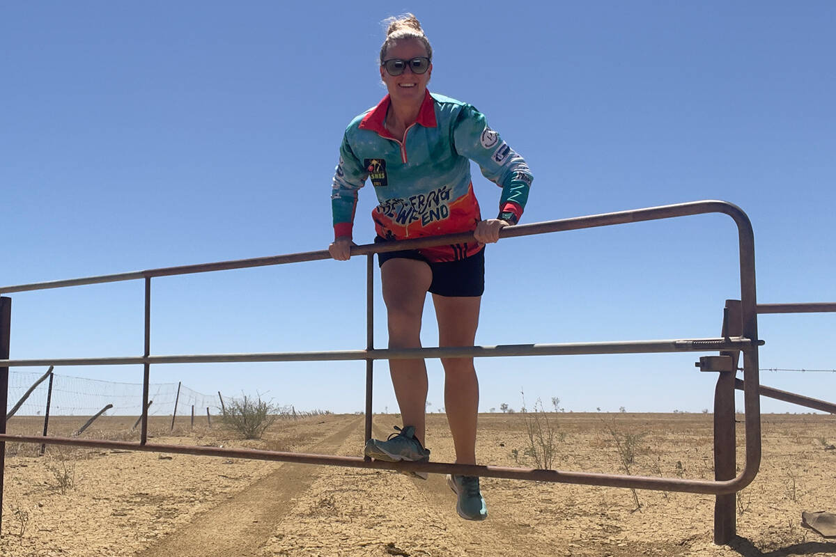 Article image for The remote postie who clocks hundreds of kilometres each run