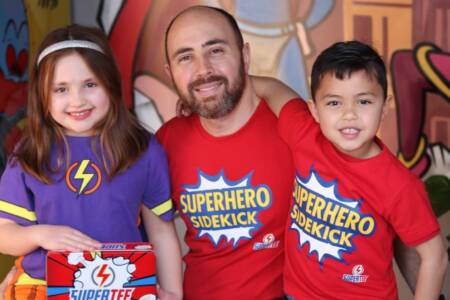 A superhero charity for kids in hospital