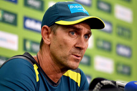 What led to the resignation of Justin Langer?