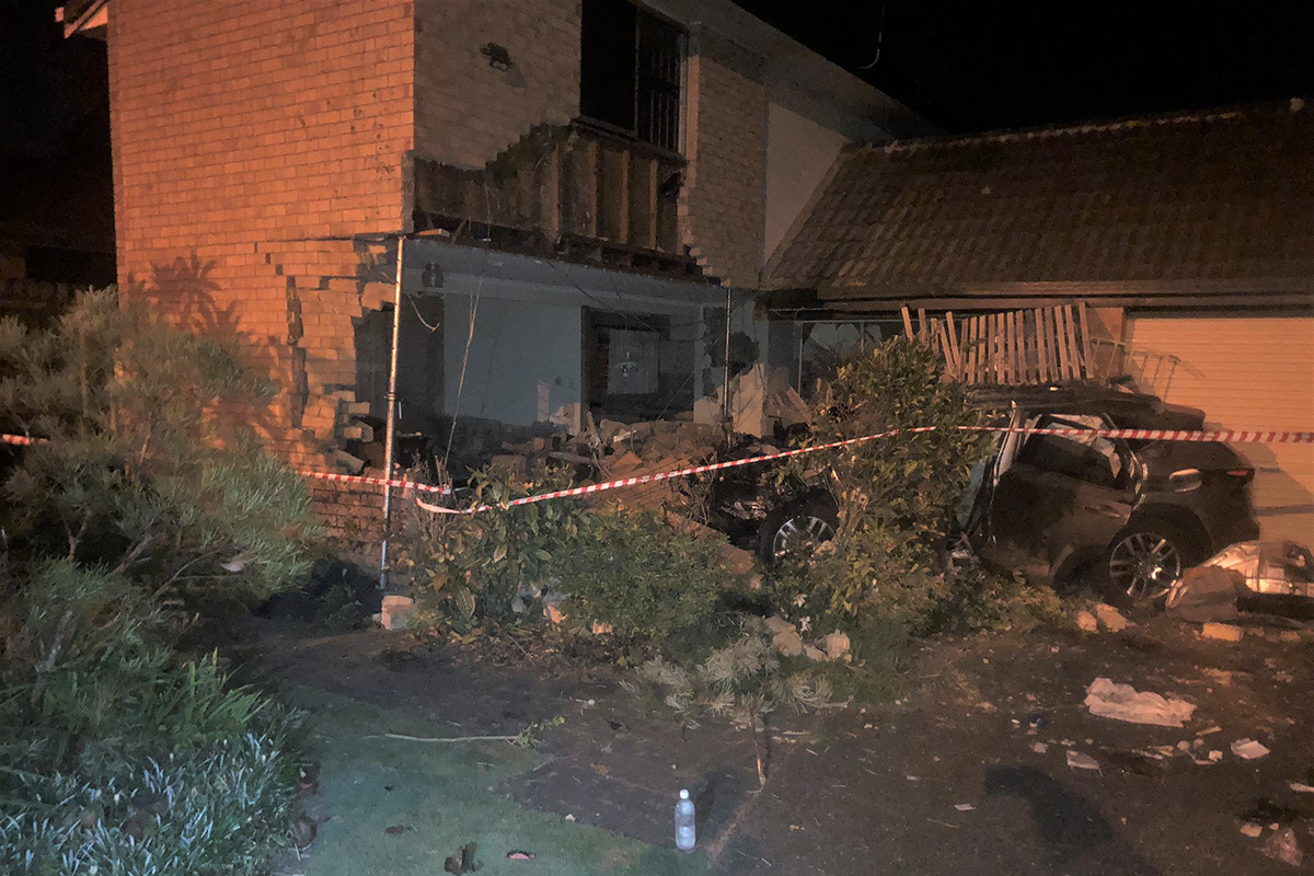 Article image for Charges laid after stolen Lexus ploughs through Sunnybank Hills home