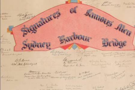 2GB listener’s extraordinary Harbour Bridge memorabilia