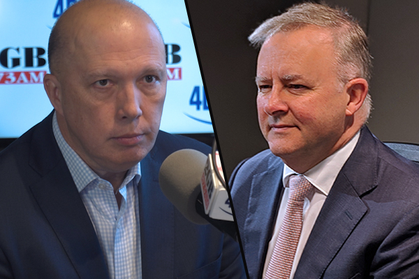 Article image for Peter Dutton calls out Anthony Albanese’s ‘fantasyland’ leadership goals