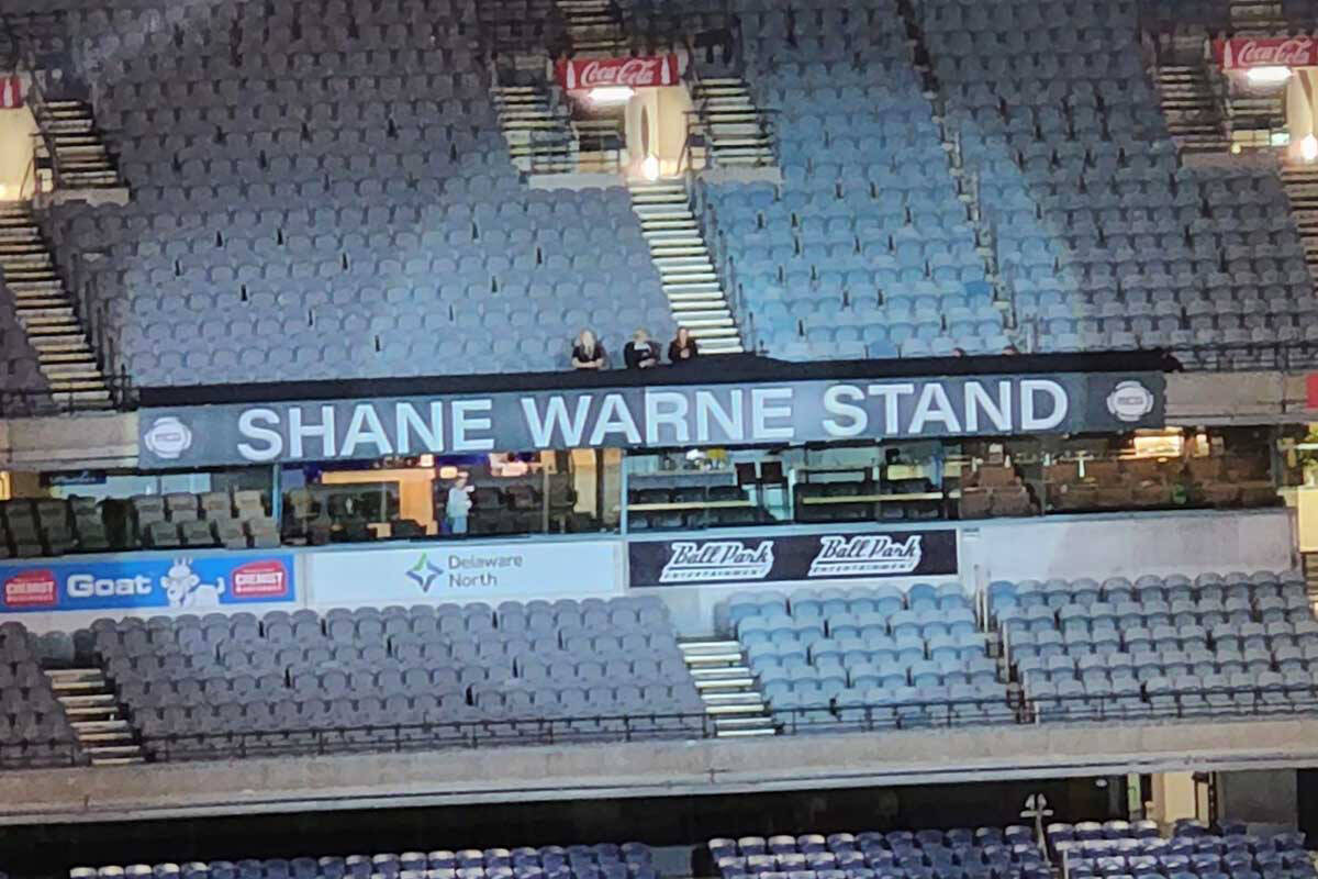 Article image for ‘He would’ve been chuffed’: Shane Warne farewelled at MCG 