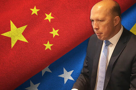 Peter Dutton: China guarantees against military bases ‘aren’t worth much’ 