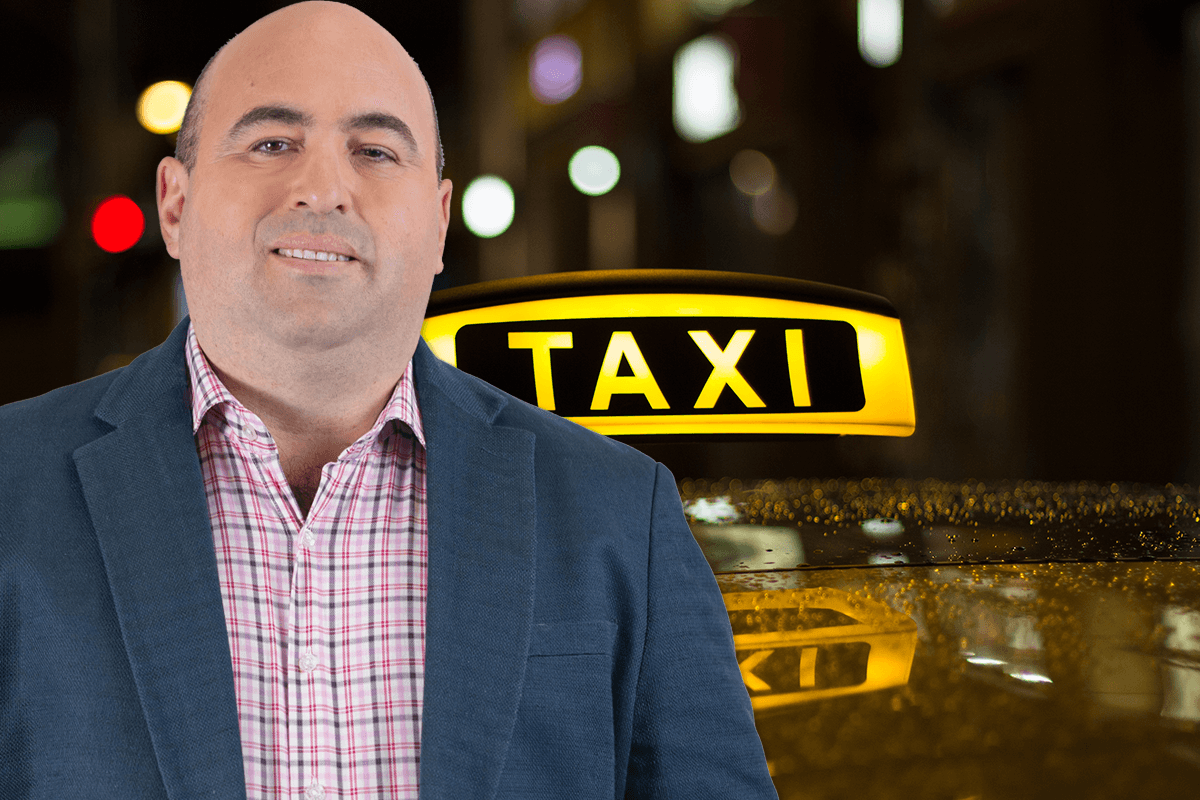 Article image for Peter Psaltis furious after cabbies’ post-Magic metre blackout