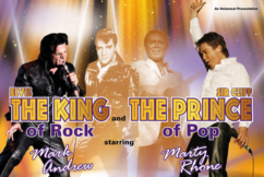 The King of Rock & Prince of Pop in concert