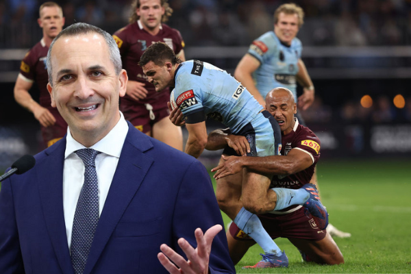 Article image for Peter Fegan challenges NRL Chief on ‘six-again’ rule