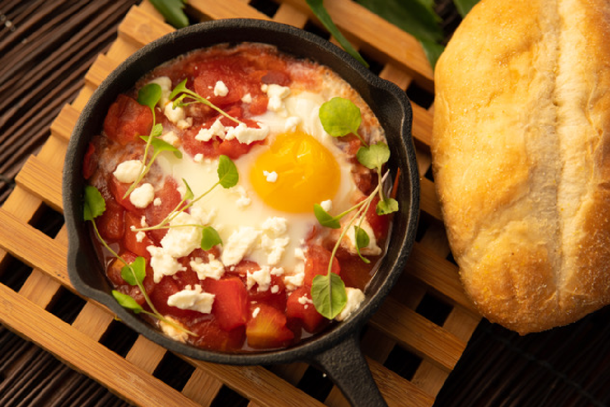 Article image for Lisa Mead’s recipe: Shakshuka with a hint of garam masala