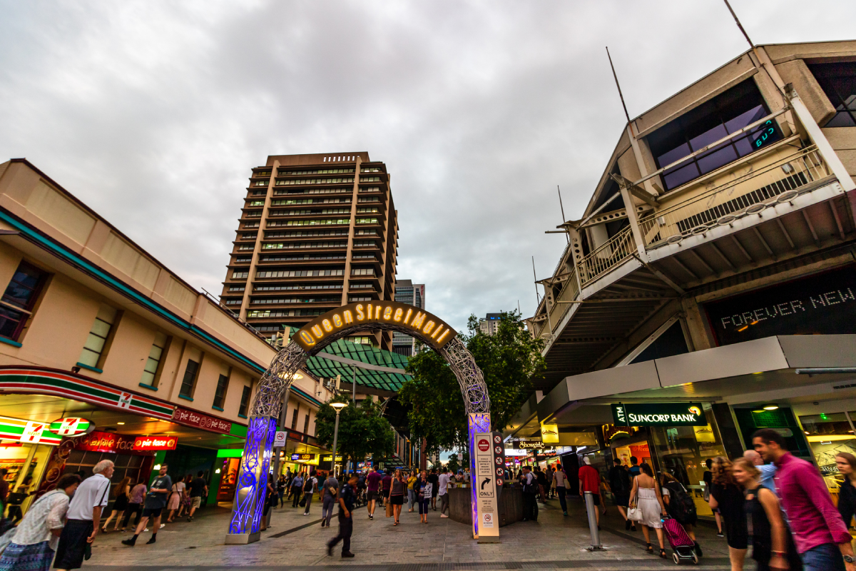 Article image for How business has changed at the Queen Street Mall in 40 years