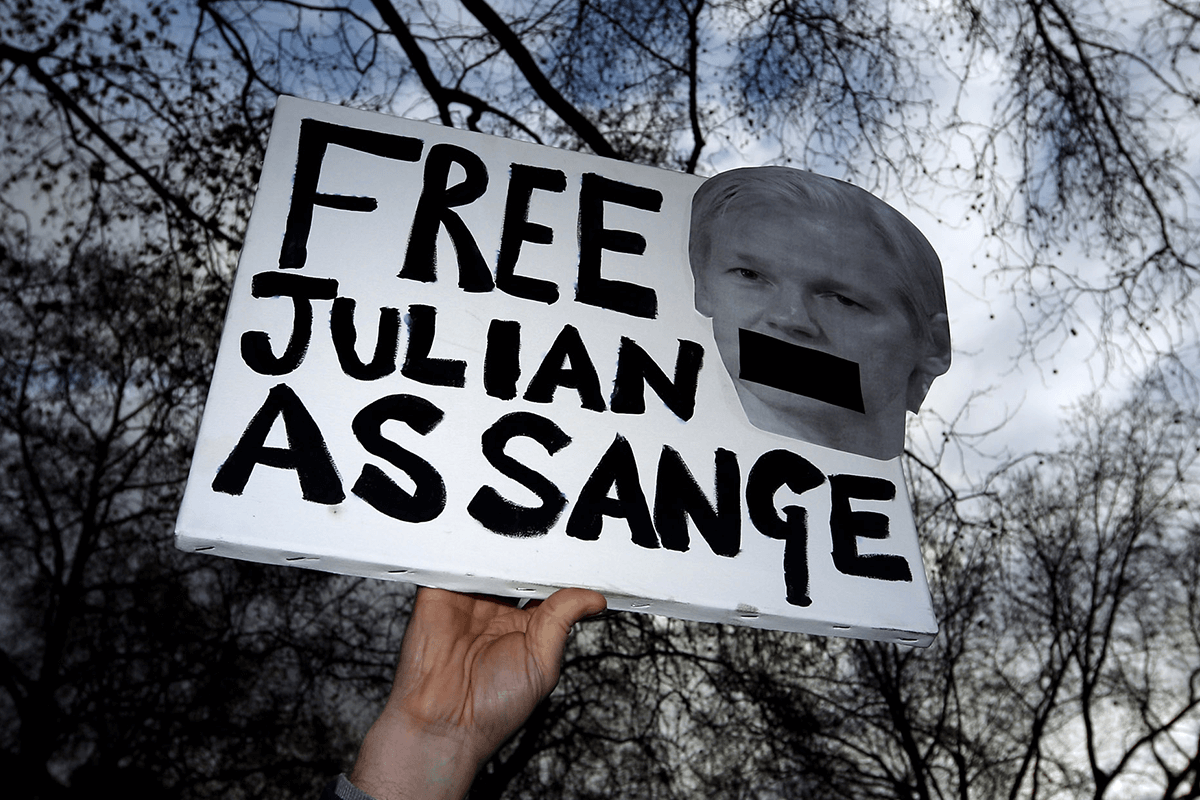Article image for Advocates for Julian Assange to put pressure on PM with Canberra rally