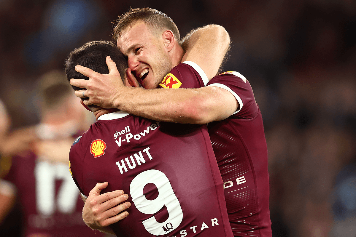 Article image for Maroons trump Blues in legendary State of Origin decider