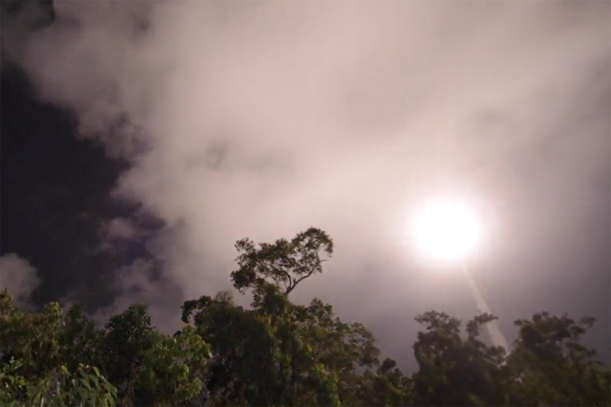 Article image for NASA launches third sounding rocket from Northern Territory