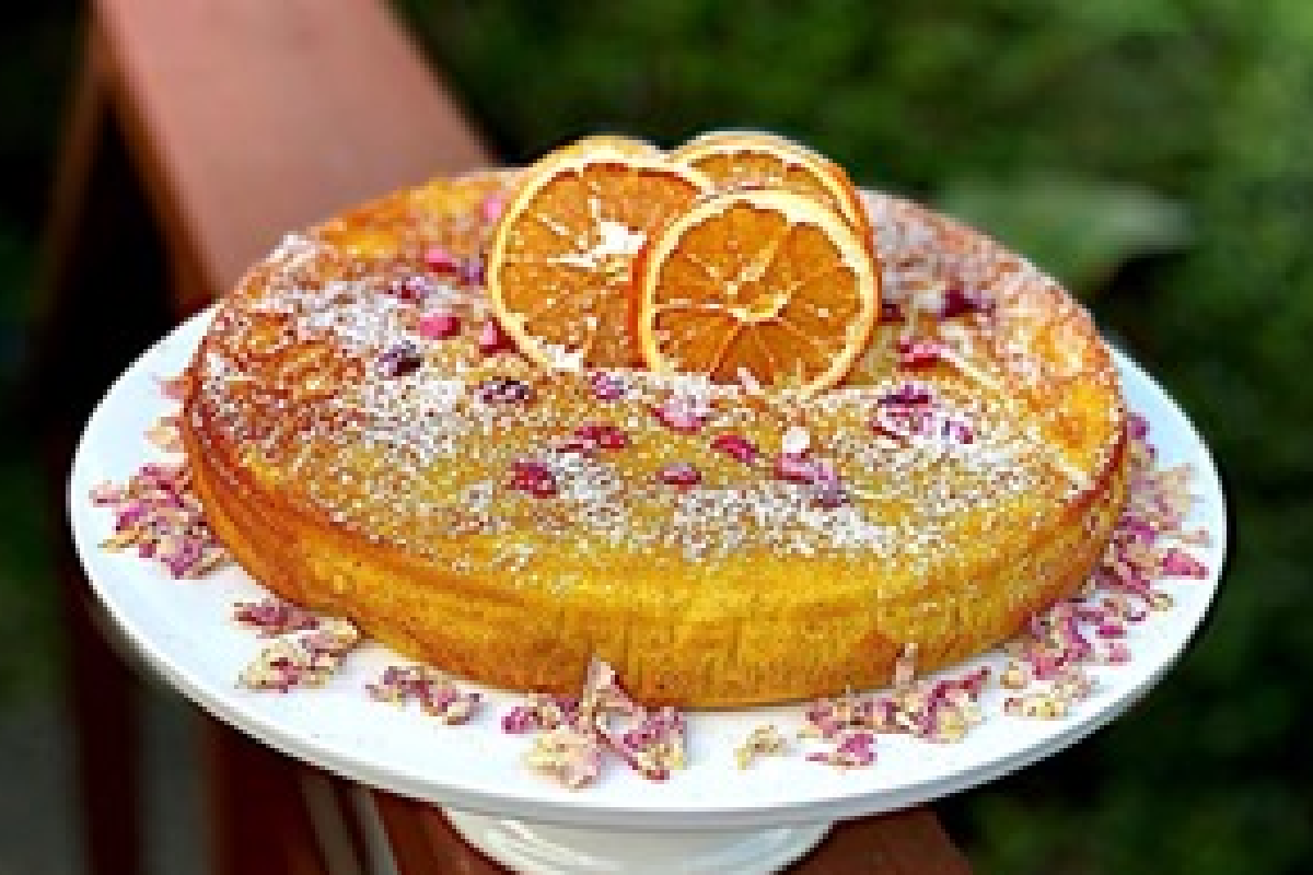 Article image for Lisa Mead’s recipe: Flourless mandarin and almond cake