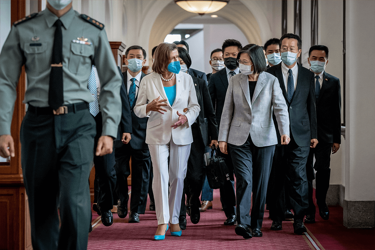 Article image for China fires missiles over Taiwan in retaliation to Pelosi visit