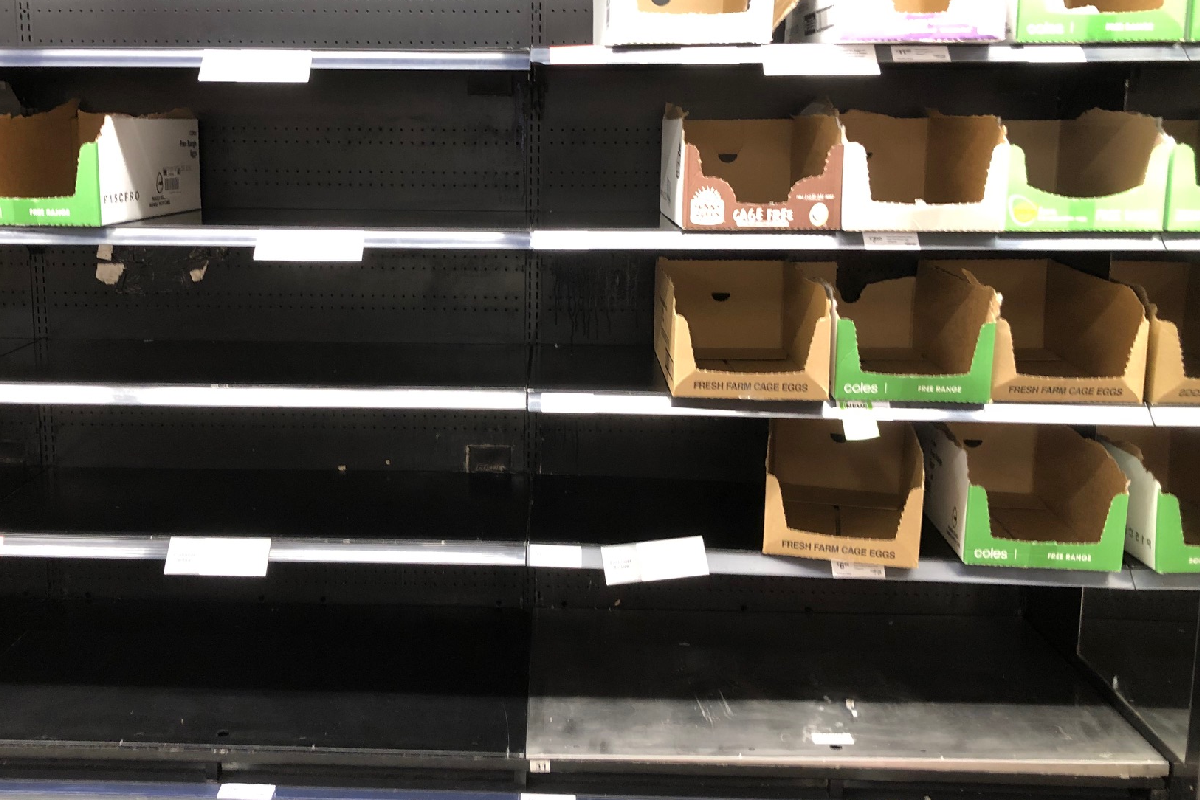 Article image for Have you noticed this? Eggs in short supply in Brisbane