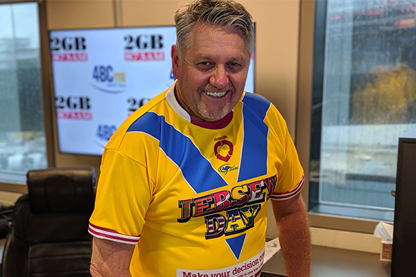 Article image for ‘Talk to your family’: Ray Hadley’s message on Jersey Day