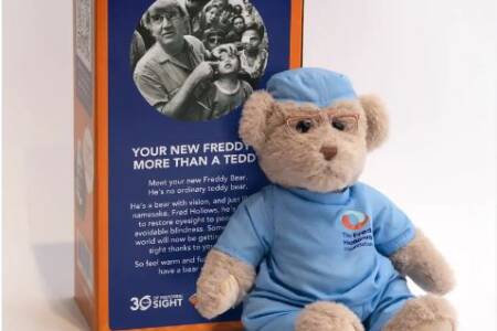 The Fred Hollows Foundation launches Freddy Bear to restore sight