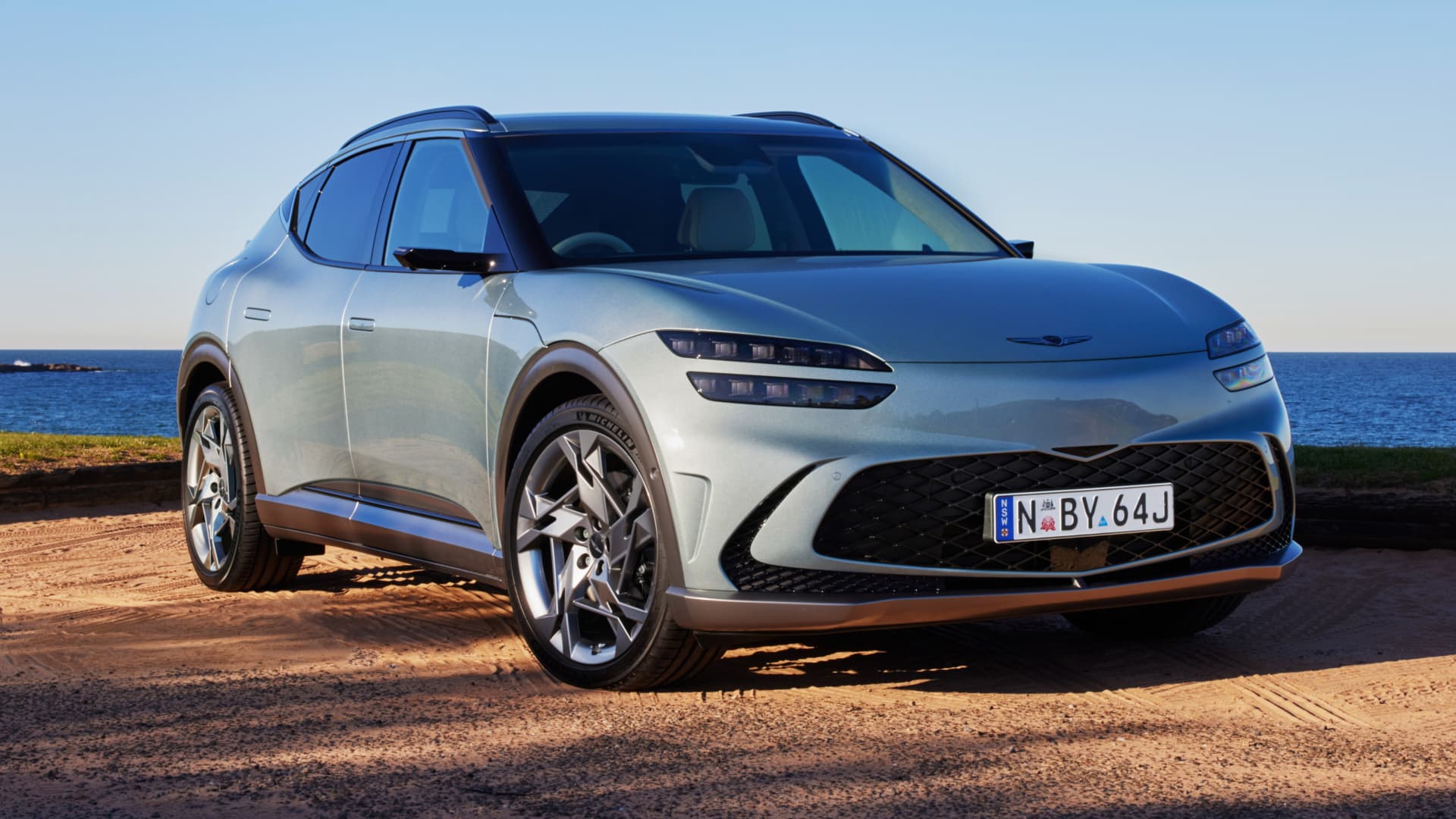 Midsized electric Genesis GV60 SUV gains a lot of interest 4BC
