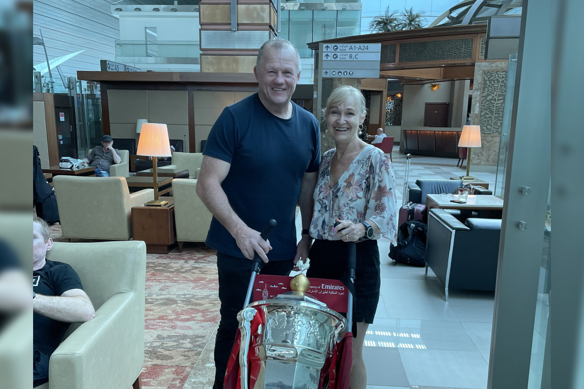 Article image for 4BC listener’s surprise meeting in airport lounge