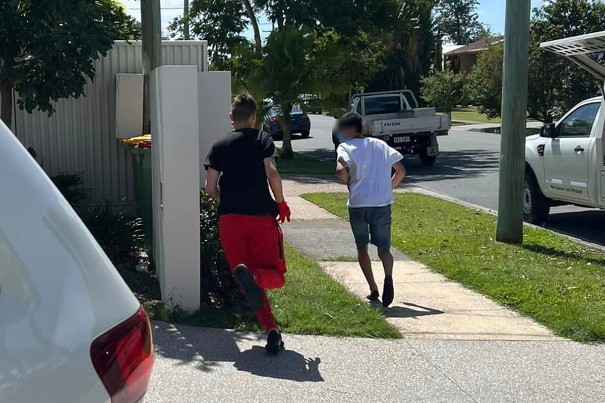 Article image for Would-be thieves busted by home security installer