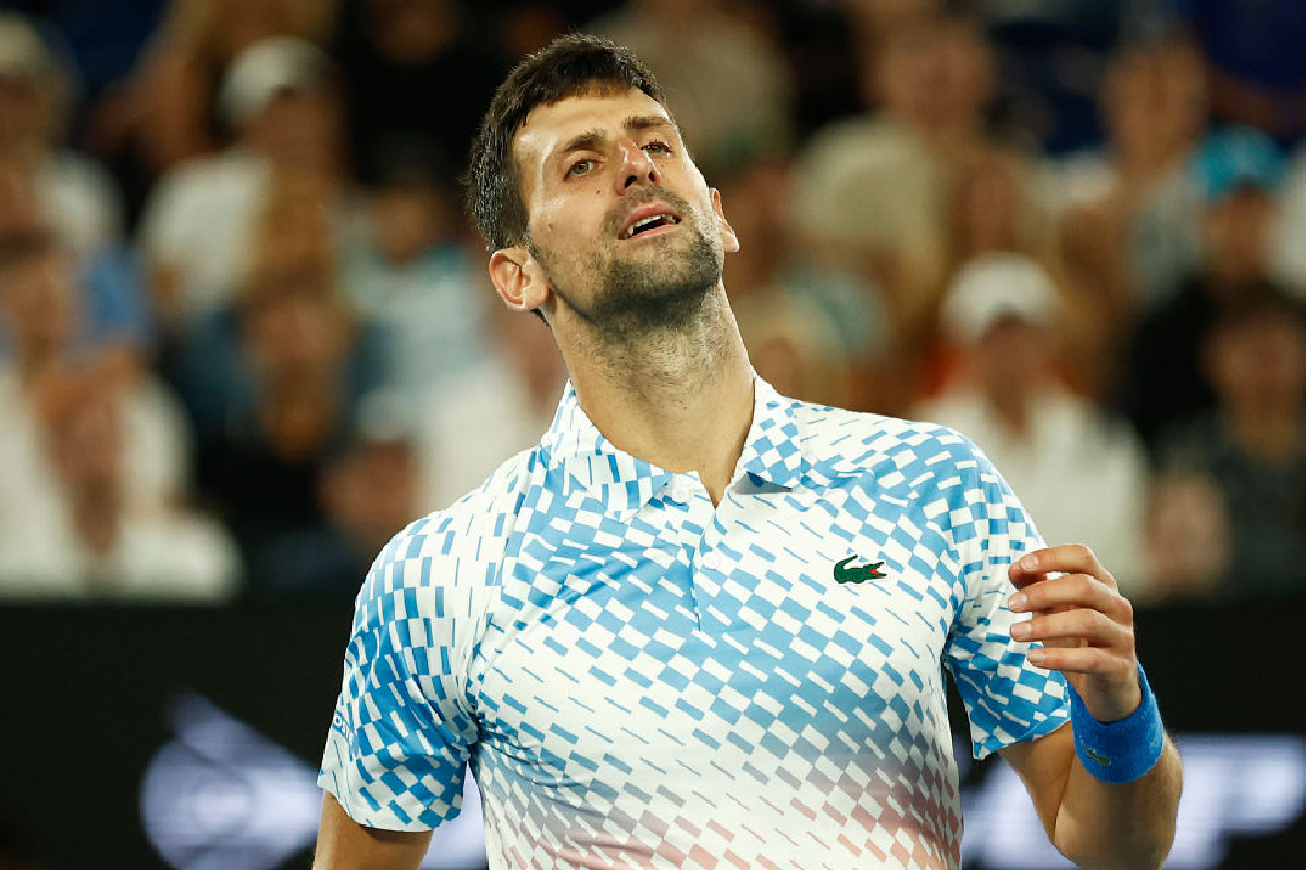 Article image for Novak Djokovic’s father won’t attend semi-finals after flag controversy