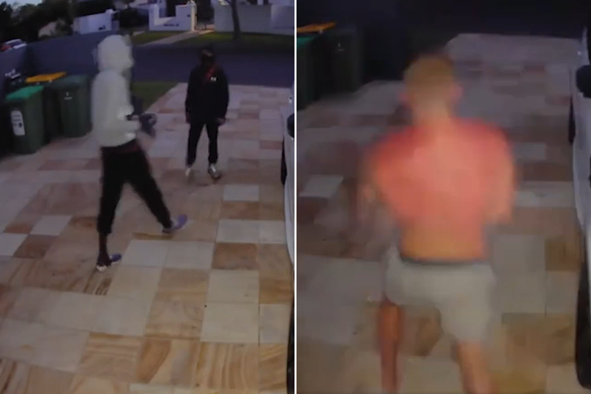 Article image for Pro boxer gives would-be thieves the fright of their lives