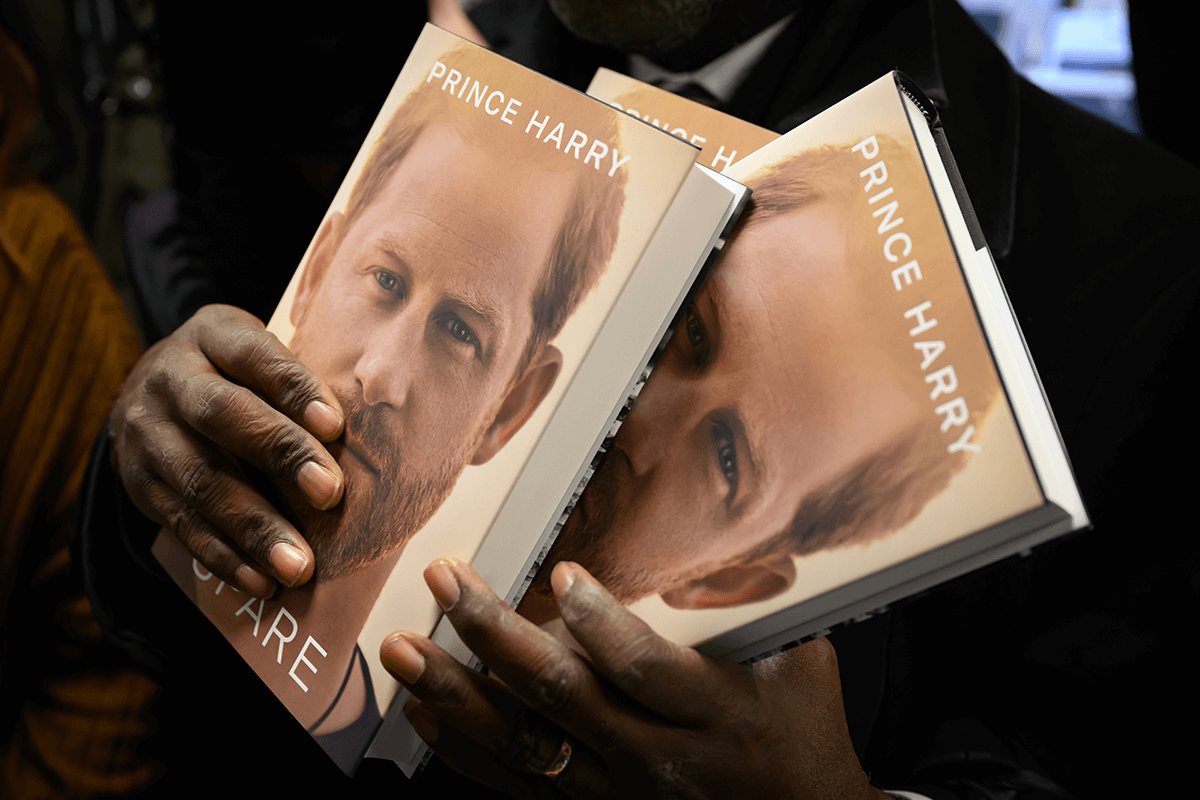 Article image for Bookstore owner still betting on strong interest in Prince Harry’s memoir