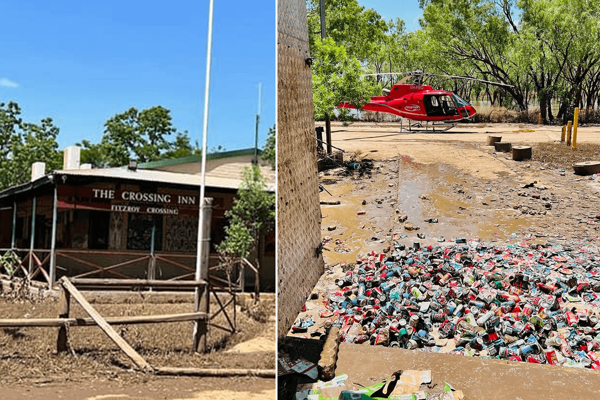 Article image for Pub owner’s extraordinary measure to thwart WA flood looters
