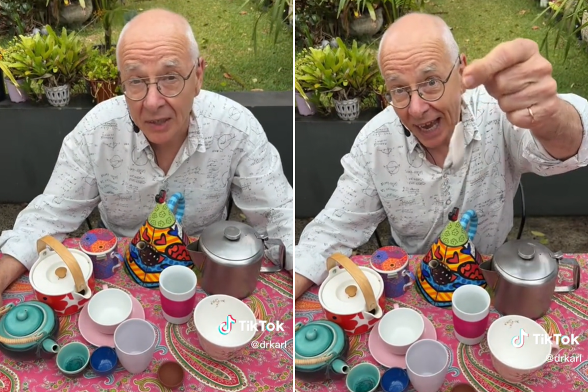 Article image for Dr Karl’s shocking tea fact that may have you switching to loose leaf