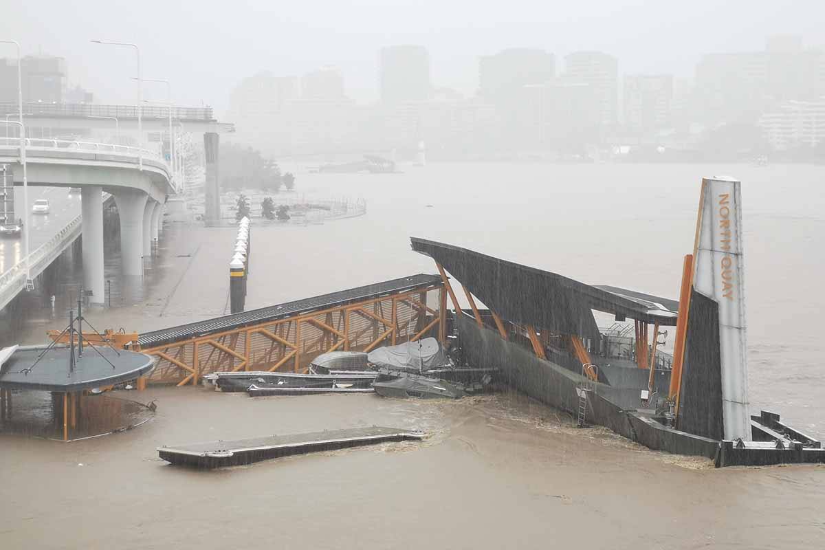 Article image for Council buoyed by ‘major improvements’ to ferry terminals after floods