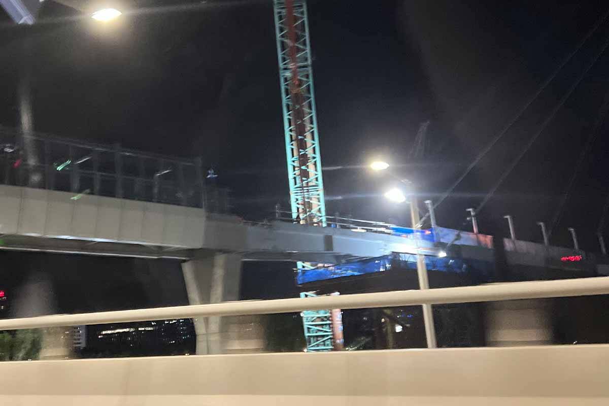Article image for Brisbane’s newest bridge in one piece as project nears completion