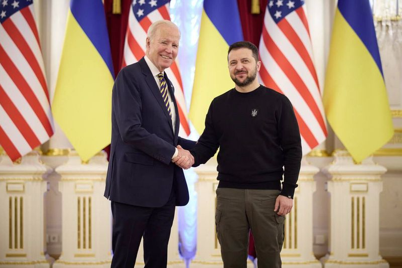 Article image for Joe Biden makes surprise visit to Ukraine, announces further military support