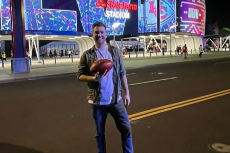 Aussie expat catches Super Bowl winning ball