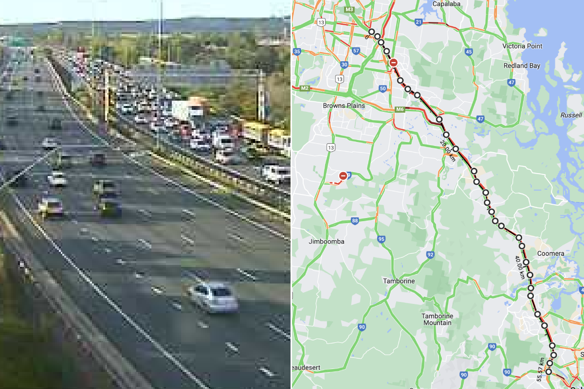 Article image for Huge delays on the M1 as Harry Styles fans head to the Gold Coast