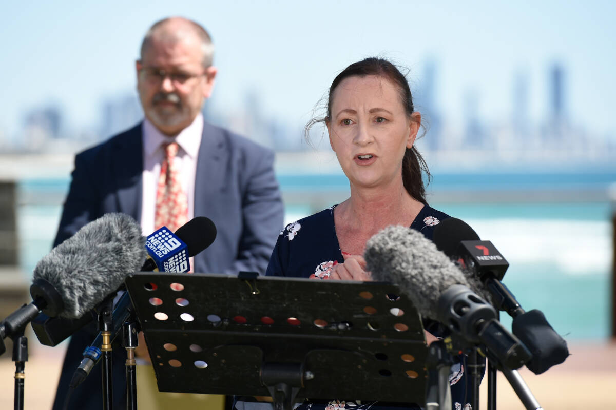 QLD Health Minister Yvette D’ath