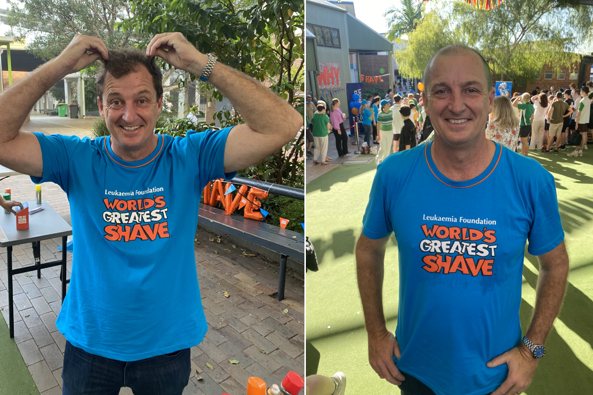 Article image for The big shave: Breenie smashes his World’s Greatest Shave fundraising target