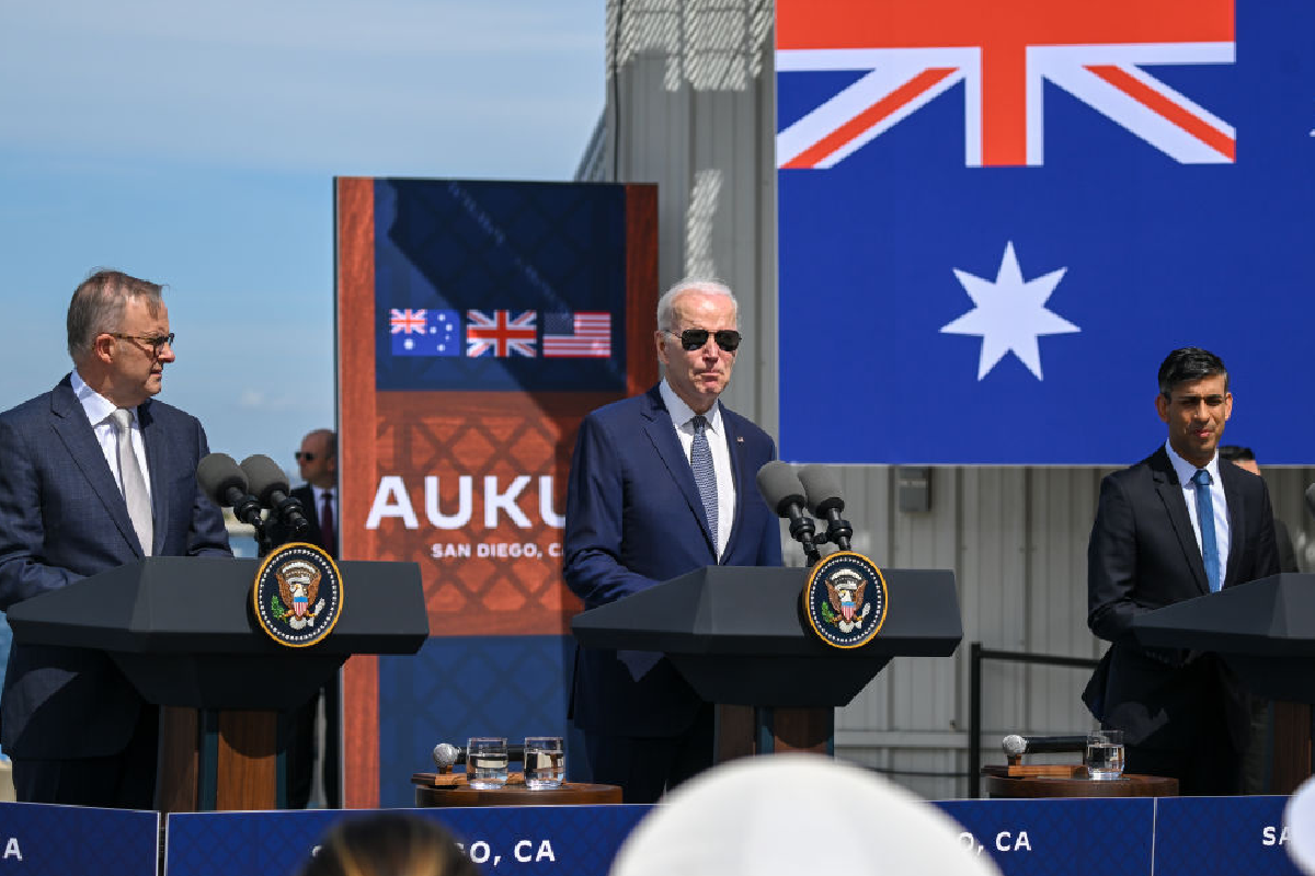 Article image for AUKUS sub deal ‘greatest industrial undertaking’ in Australian history