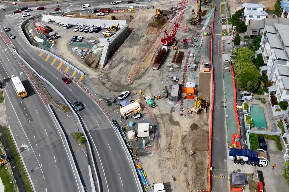 Article image for Long-awaited Indooroopilly roundabout removal begins to take shape