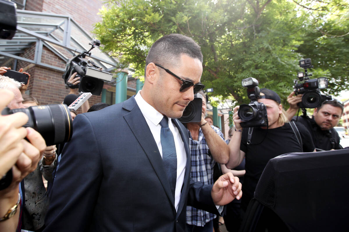 Article image for Jarryd Hayne found GUILTY of rape charges