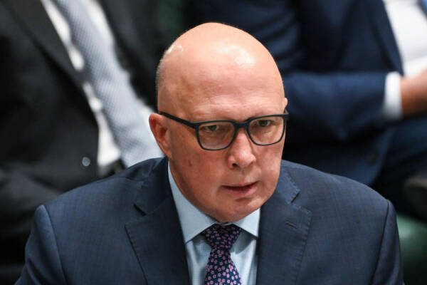 Article image for Peter Dutton reacts to Julian Leeser’s resignation