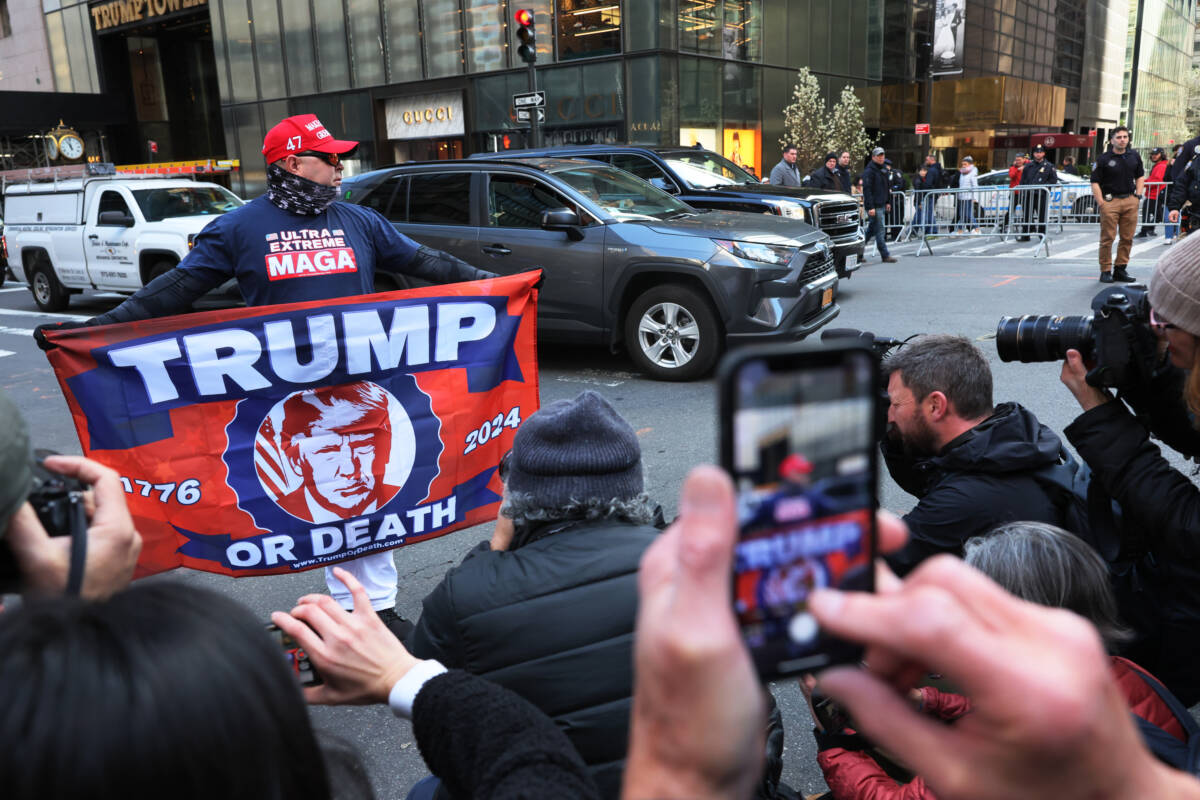 Article image for ‘This is a moment made for television’: Trump arrives in New York