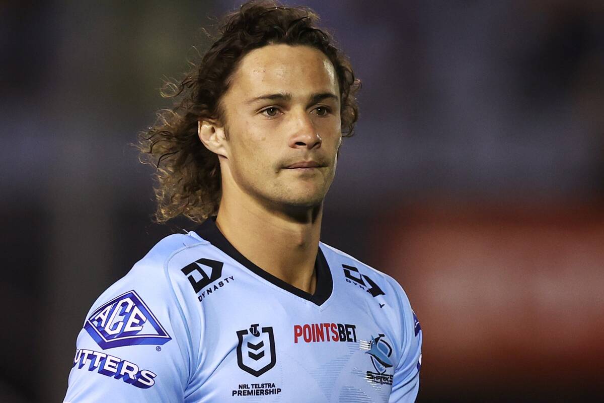 Article image for Sharks boss Dino Mezzatesta hopeful of re-signing Nicho Hynes in the near future