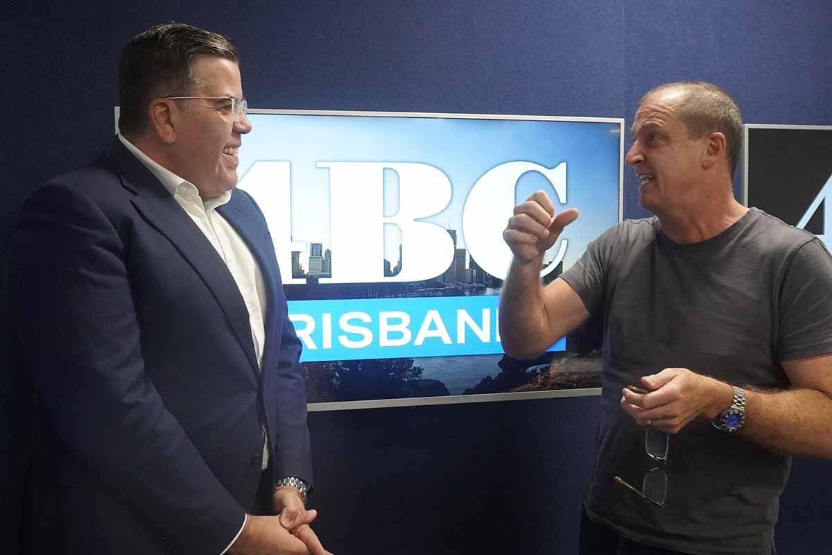 Article image for Breenie shoots Milton Dick the question he’s ‘always wanted to ask’