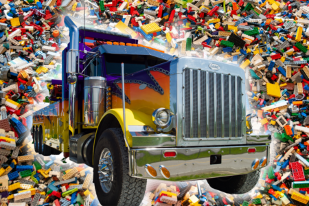 Brisbane LEGO truck tries to break world record