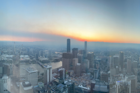 What’s this smoke over Brisbane?