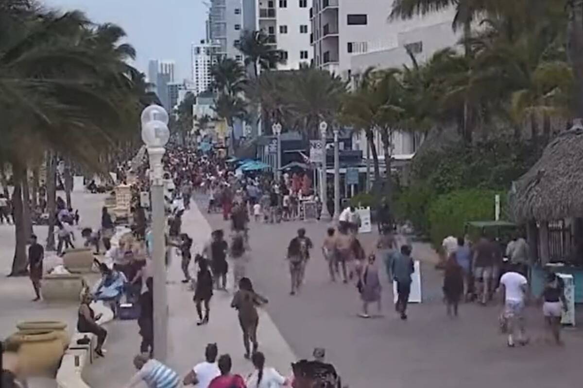 Article image for Nine shot, including teen, on crowded boardwalk in Miami