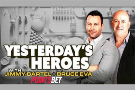 NEW EPISODE! Yesterday’s Heroes with Jimmy Bartel and Bruce Eva!
