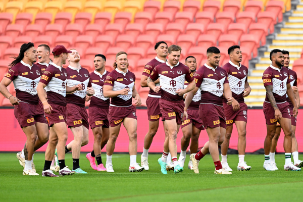 Article image for Josh Hannay says Maroons players are friends on and off the field