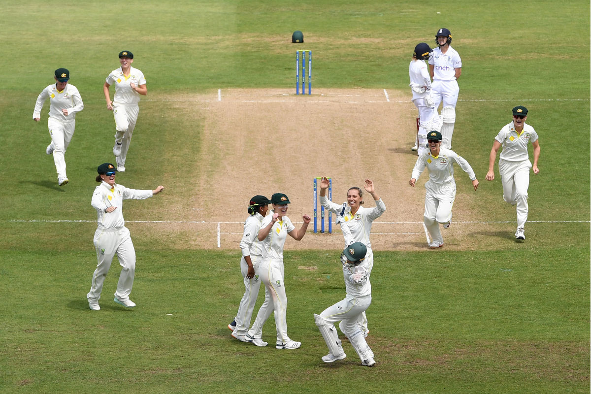 Article image for The Australian Women have won the Ashes test match!