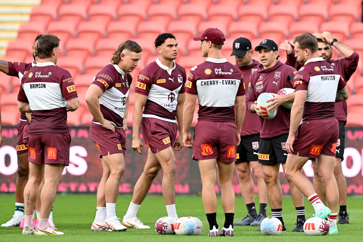 Article image for The Maroons are prepared for Origin II